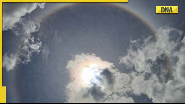 In pics: Rainbow-coloured sun halo sighted in Dehradun - Vimarsana News
