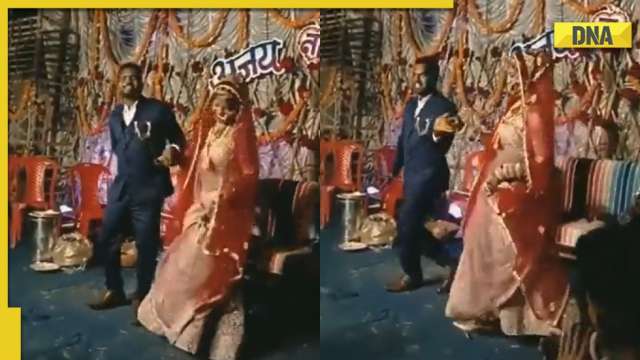 Bride And Grooms Impressive Dance On Govinda Karishma Kapoors Song Goes Viral Netizens Term