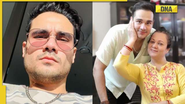 Ram Teri Ganga Maili star Mandakini's son Rabbil Thakur looks handsome in viral photos - Vimarsana News