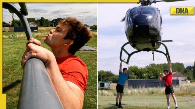 Fitness YouTuber Breaks Guinness World Records With 25 Helicopter Pull-Ups