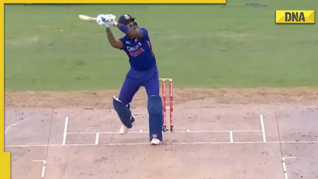 Ind Vs Wi 4th T20i Suryakumar Yadav Sends Obed Mccoy For A Six With Helicopter Shot Watch 0889