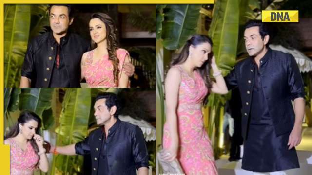 Netizens slam Bobby Deol's wife Tanya Deol for throwing 'attitude' at actor, say '15-20 saal shaadi ke baad...' - Vimarsana News