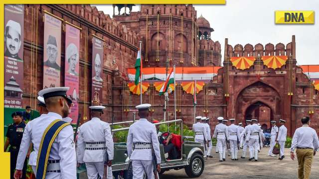 In pics: Full dress rehearsal held at Red Fort before Independence Day 2022 - Vimarsana News