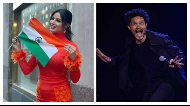 Miss Universe Harnaaz Sandhu Teaches ‘desi Dance Steps To Popular Host Trevor Noah