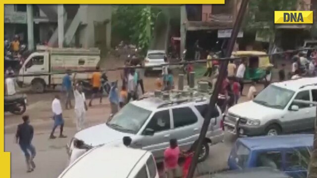 Patna: Stones pelted at the convoy of Nitish Kumar, Bihar CM not present in cavalcade - Vimarsana News