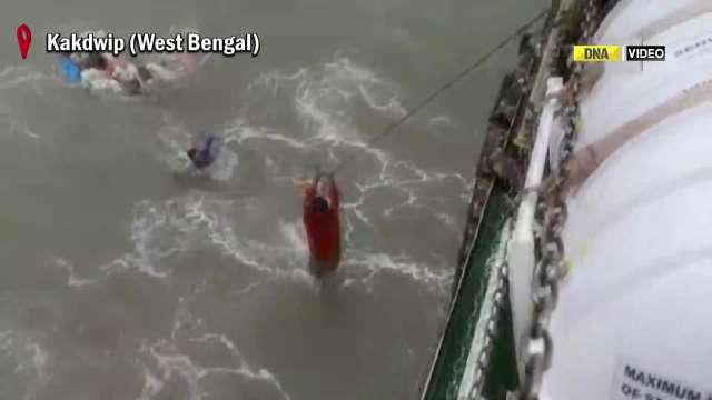 West Bengal: Indian Coast Guard Rescues 10 Bangladeshi Fishermen From 