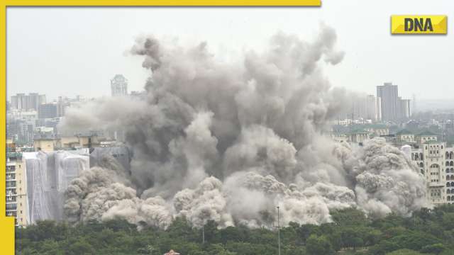 Noida Twin Towers Demolition: No damage to neighbouring areas, cleaning process underway, says NOIDA top official - Vimarsana News