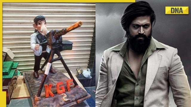 After Ram Charan, Allu Arjun, Yash's Rocky Bhai avatar from KGF inspires Lord Ganesha idol makers - Vimarsana News