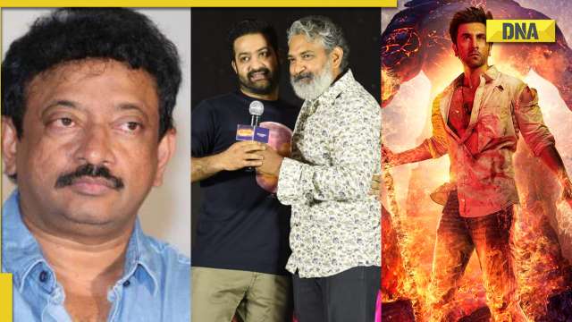 Brahmastra: Ram Gopal Varma tweets 'Telugu is the new Hindi' after SS Rajamouli, Jr NTR promote film Brahmastra: Ram Gopal Varma tweets 'Telugu is the new Hindi' after SS Rajamouli, Jr NTR promote film