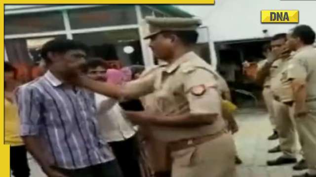 Watch: UP policeman slaps man who filed complaint about missing niece, gets transferred - Vimarsana News