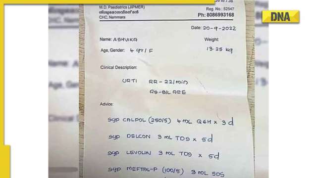THIS Kerala doctor has become a viral sensation with his neat prescriptions - Vimarsana News
