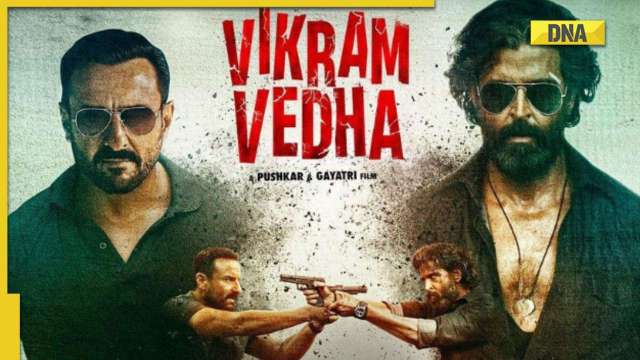Vikram Vedha movie review: Hrithik Roshan's villainous swag, Saif Ali Khan's tough cop act will leave you enthralled - Vimarsana News