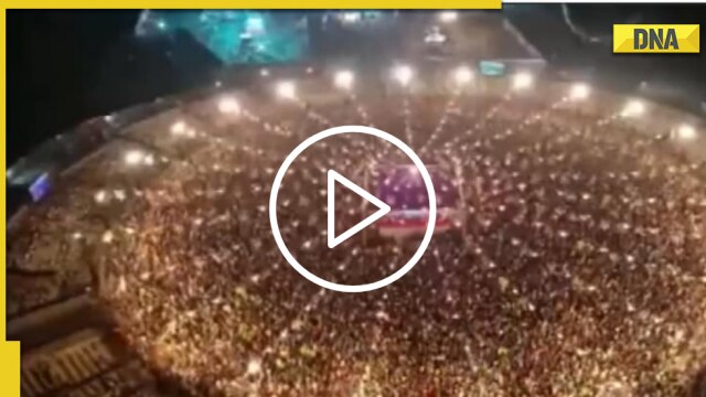 Drone footage of hundreds of people performing Garba goes viral; Internet reacts - Vimarsana News