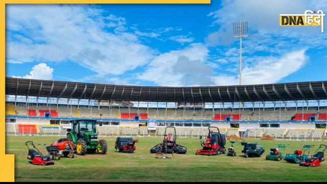 India first hybrid pitch stadium 