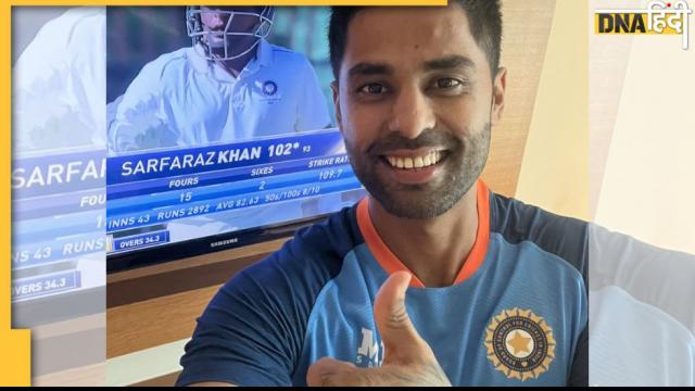 Surya praises sarfaraz khan