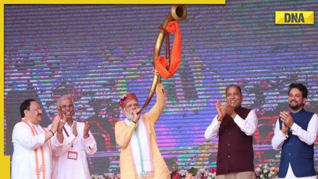 'Beginning of each future victory': PM Modi sounds poll bugle in Himachal Pradesh, literally, with a 'Ransingha' - Vimarsana News