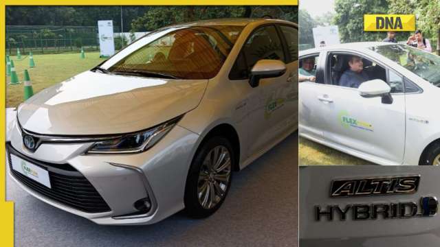Toyota Corolla Altis Hybrid flex fuel unveiled: What is flex fuel and why govt is betting on it - Vimarsana News