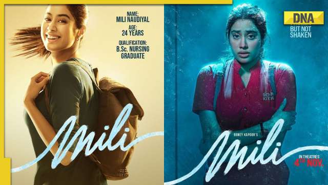 Mili: Janhvi Kapoor to star in Hindi remake of survival thriller Helen, shares new posters - Vimarsana News