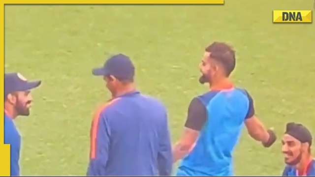 Watch: Virat Kohli 'shakes a leg' during India's practice session ahead ...