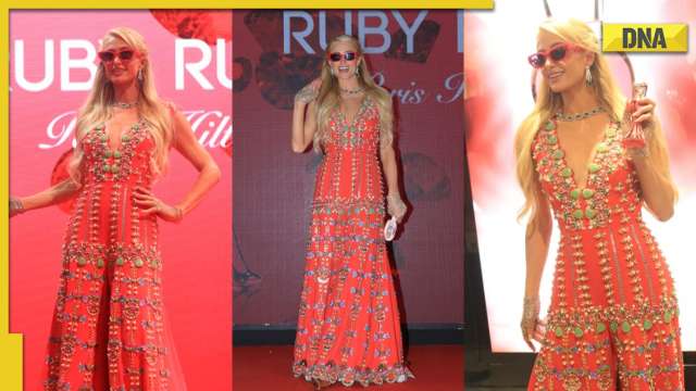 Paris Hilton goes desi as she promotes her perfume brand in Mumbai - Vimarsana News