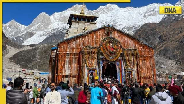 Uttarakhand: Kedarnath Temple's wall, ceiling decorated with 550 gold ...