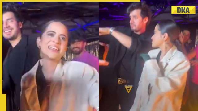 Urfi Javed dances with ex-boyfriend Paras Kalnawat, surprised netizens say ‘iske alag hi drame hai’