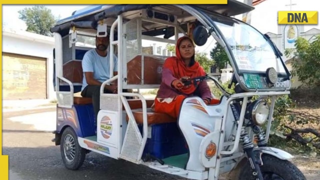 Meet Seema Devi, Jammu's first woman E-rickshaw driver - Vimarsana News