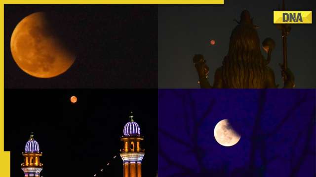 Lunar Eclipse 2022: Enthralled stargazers witness Chandra Grahan in Bengaluru, Gurugram, other Indian cities, see pics - Vimarsana News