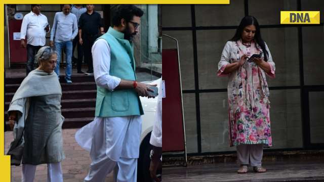 Jaya Bachchan, Abhishek Bachchan, Shabana Azmi attend director Rakesh Kumar's prayer meet - Vimarsana News