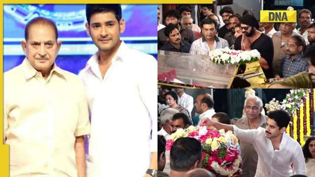 Prabhas Allu Arjun Ram Charan Naga Chaitanya Pay Last Respects To Mahesh Babus Father Krishna 5850