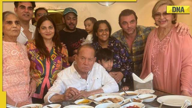 Salman Khan, Arbaaz Khan, and family gather to celebrate Salim Khan's 87 birthday with delicious lunch - Vimarsana News