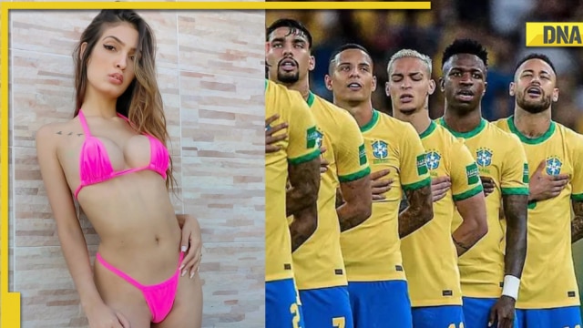 FIFA WC: Meet Daiane Tomazon, model who promised topless picture on every goal Brazil scores - Vimarsana News