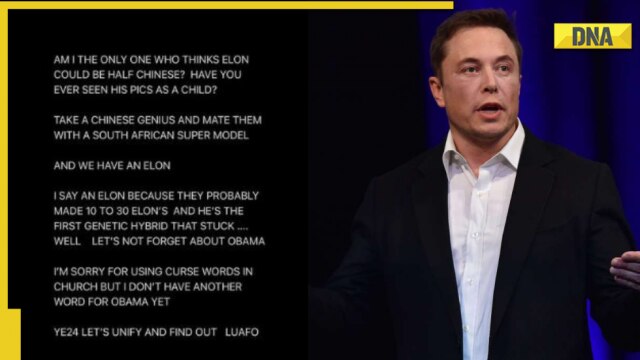 Kanye West labels Elon Musk 'half Chinese' after Twitter suspension, know why - Vimarsana News