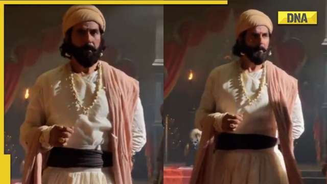 Akshay Kumar gets trolled for his look as Shivaji Maharaj in Veer Daudle Saat, netizens ask 'itni jaldi dhadi muchh...' - Vimarsana News