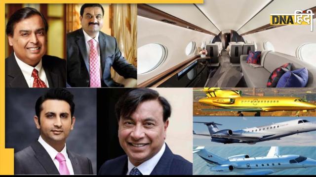 Private Jets of India's Billionaires