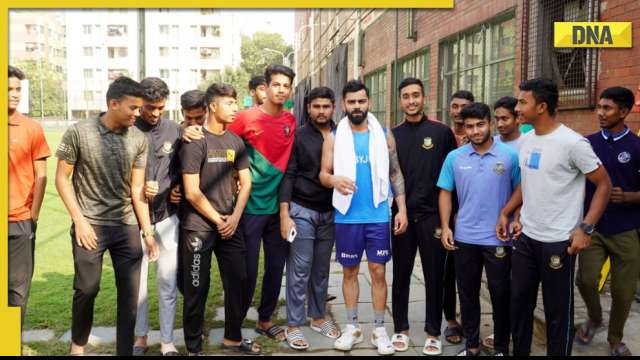 IND vs BAN: Virat Kohli, Rishabh Pant and Kuldeep Yadav meet Bangladesh U-19 players ahead of 2nd Test, see pics - Vimarsana News