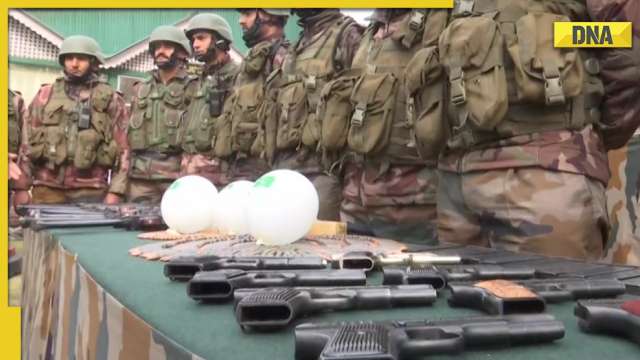 J-K: War-like stores including 12 Chinese pistols and AK 74 rifles recovered in Uri - Vimarsana News