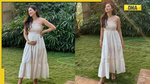 Gauahar Khan shares first baby bump photo, husband Zaid Darbar calls her 'beautiful' - Vimarsana News