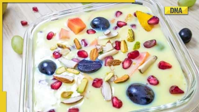 Easy fruit custard recipe for healthy morning break-fast - Vimarsana News