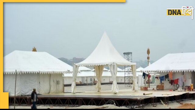 Varanasi Tent City photos kashi pm modi inauguration ganga river luxury services