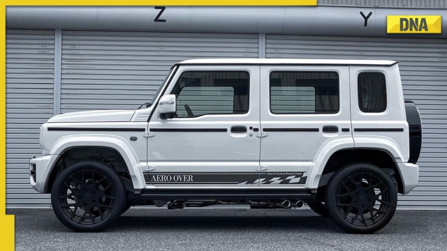 Maruti Suzuki Jimny SUV Modified To Look Like Mercedes Benz G Wagon maruti-suzuki-jimny-suv-modified-to-look-like-mercedes-benz-g-wagon