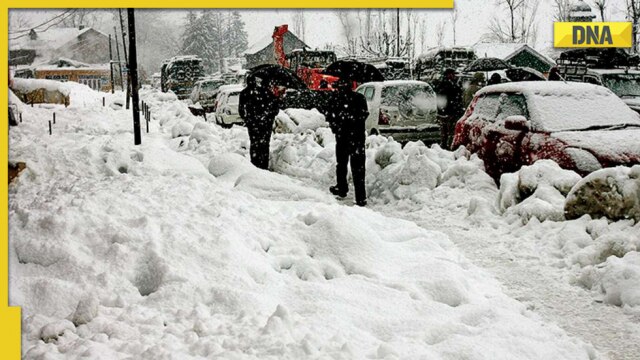 Himachal Pradesh receives fresh snowfall, rain; 278 routes closed - Vimarsana News