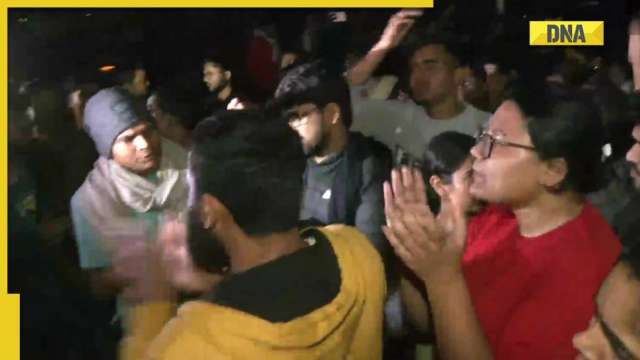 BBC documentary row: JNU students hold march, accuse ABVP of stone pelting - Vimarsana News