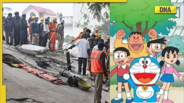 Lucknow building collapse: 'Doraemon' cartoon saves six-year-old boy's life, details here - Vimarsana News