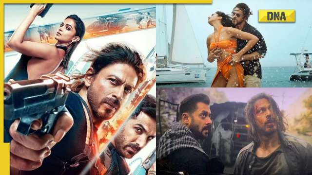 Pathaan: From Shah Rukh Khan-John Abraham's face-off to Salman Khan's epic cameo, 5 'seeti-maar' moments from the film - Vimarsana News