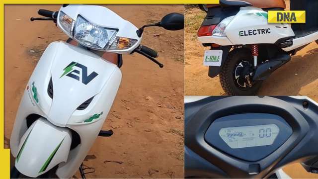 Honda Activa with electric conversion kit gets 120 km range on single charge - Vimarsana News