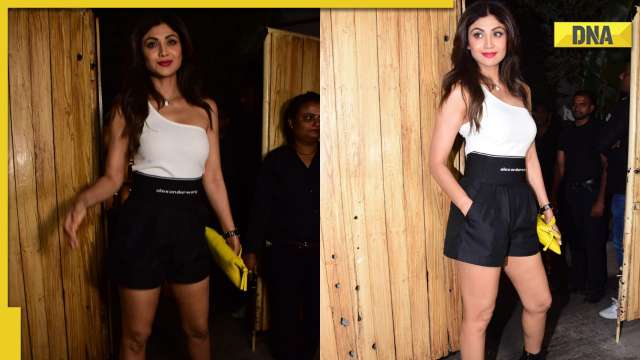 Salman Khan And Shilpa Shetty Xxx - She's ageing in reverse': Shilpa Shetty stuns netizens in white top, black  skirt at Shamita Shetty's birthday bash