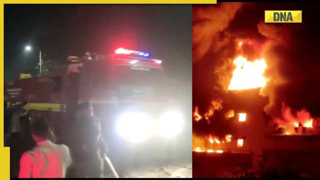 Gujarat: Massive fire breaks out at factory in Umargam, firefighting underway - Vimarsana News