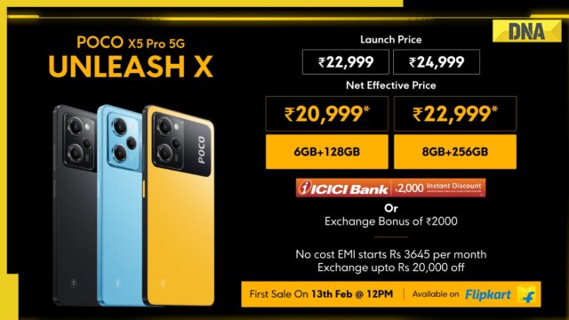 Poco X5 Pro 5G launched in India, gets special Rs 2,000 discount on Flipkart - Vimarsana News