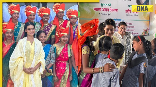 Nysa Devgan dons suit, meets students in rural Maharashtra; netizens stunned by her transformation: 'Poo bani Parvati' - Vimarsana News
